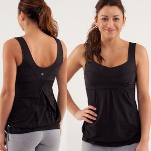 Lululemon Tame Me Black Tank Size 4